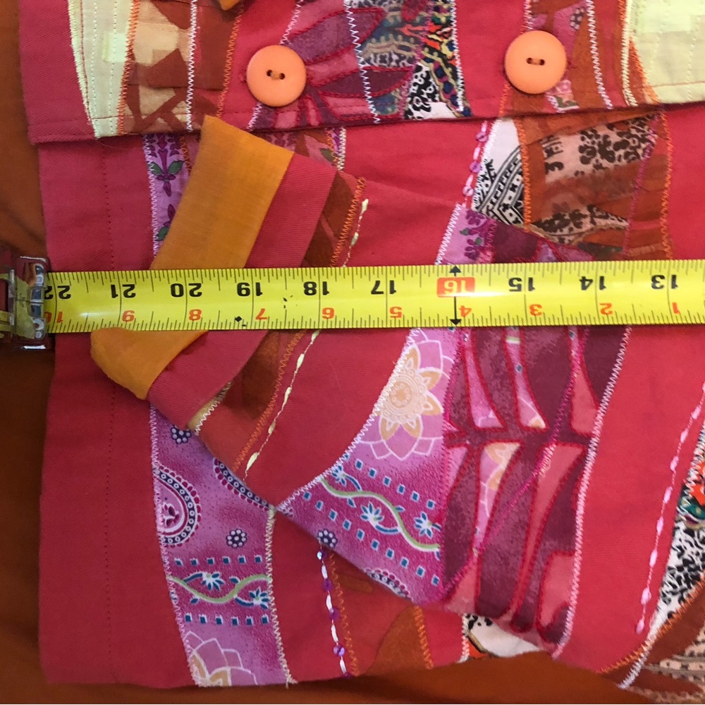 Patchwork Funky Hippie Jacket, Great For Festival… - image 3